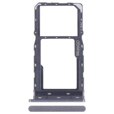 Per T-Mobile Revvl 6 Vassoio scheda SIM + Vassoio scheda micro SD (Nero)