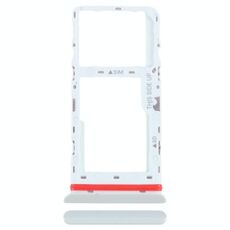 Per TCL Tab 10 5G 9183G Vassoio scheda SIM + Vassoio scheda micro SD (Bianco)