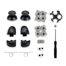 Per controller PS5 versione V3 L1 R1 L2 R2 Kit di riparazione pulsanti analogici 3D