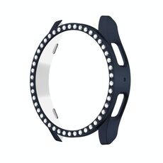Custodia protettiva per orologio PC Diamond Hollow per Samsung Galaxy Watch FE 40 mm (blu notte)
