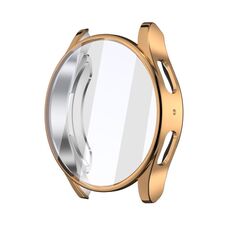 Custodia protettiva per orologio in TPU elettrolitico a copertura totale per Samsung Galaxy Watch FE 40 mm (oro rosa)