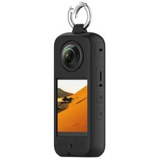 Per custodia protettiva in silicone portatile Insta360 X3 (nera)