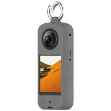 Per custodia protettiva in silicone portatile Insta360 X3 (grigio scuro)
