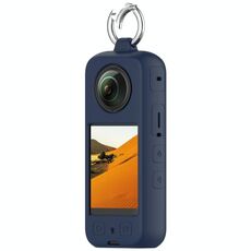 Per custodia protettiva in silicone portatile Insta360 X3 (blu notte)