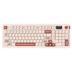Tastiera da gioco meccanica RGB cablata LANGTU L98 (rosa)