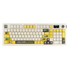 Tastiera da gioco meccanica RGB cablata LANGTU L98 (gialla)