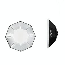 Godox Octagon Softbox Flash Speedlite Studio Photo Light Softbox con supporto Bowens, dimensioni: 95 cm