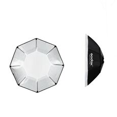 Godox Octagon Softbox Flash Speedlite Studio Photo Light Softbox con supporto Bowens, dimensioni: 120 cm