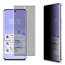 Per OPPO Reno12 Global imak 3D Curvo Privacy Schermo Intero Pellicola in Vetro Temperato
