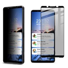 Per Sony Xperia 1 VI imak HD Pellicola protettiva in vetro temperato anti-spia a schermo intero