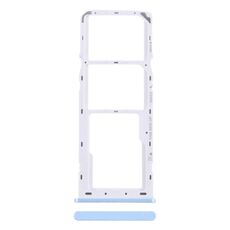 Per TCL 30 SE / 30E / 305 / 306 Vassoio scheda SIM originale + Vassoio scheda SIM + Vassoio scheda micro SD (Baby Blue)