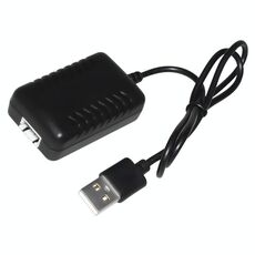Caricatore USB per batteria al litio con protezione uscita 11,1 V 2 A 3 S con luce (spina XH/4P)
