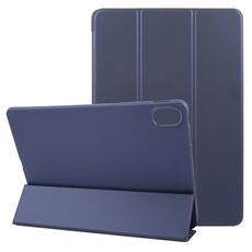 Custodia per tablet in pelle antiurto con supporto a 3 pieghe GEBEI per Huawei MatePad 11.5 S (blu scuro)