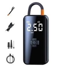 Pompa gonfiabile per auto Mini portatile per pneumatici per auto Pompa gonfiabile ad alta potenza e alta pressione, specifiche: wireless a doppio uso