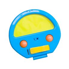 Giocattoli con palline a clip a mano per bambini Giocattoli da pong a mano per genitori e bambini all'aperto con 2 palline (blu)
