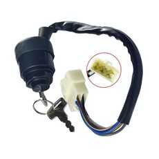 Per Kawasaki ATV/UTV Interruttore di accensione Blocco chiave (nero)