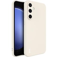 Custodia per telefono in TPU con bordo dritto serie imak UC-4 per Samsung Galaxy S24 FE 5G (bianca)