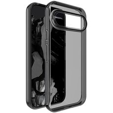 Per Google Pixel 9 Pro Serie IMAK UX-5 Custodia protettiva per telefono in TPU trasparente antiurto (nero trasparente)