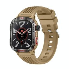HT29 Smart Watch con schermo IPS da 2,01 pollici a tripla prova con rilevatore di banconote (giallo)