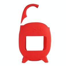Custodia protettiva morbida in silicone per altoparlante portatile JBL Clip 5 (rosso)