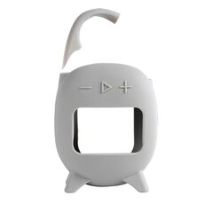 Custodia protettiva morbida in silicone per altoparlante portatile JBL Clip 5 (grigio)