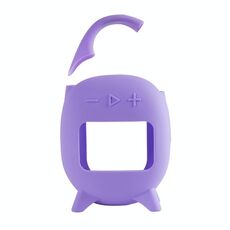 Custodia protettiva morbida in silicone per altoparlante portatile JBL Clip 5 (viola)