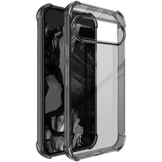 Custodia per telefono in TPU antiurto imak per Google Pixel 9 / Pixel 9 Pro (nero trasparente)
