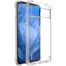 Per Google Pixel 8 IMAK Space Shield PC + Custodia per telefono antiurto con airbag in TPU (trasparente)