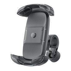 Staffa di supporto per telefono da bicicletta per motocicletta (nera)