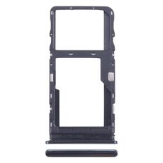 Per TCL 20s Vassoio scheda SIM originale + Vassoio scheda Micro SD (Nero)