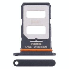 Per Xiaomi Poco X6 5G Vassoio scheda SIM originale + Vassoio scheda SIM (nero)