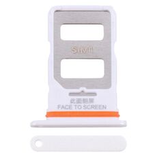 Per Xiaomi Poco X6 5G Vassoio scheda SIM originale + Vassoio scheda SIM (bianco)