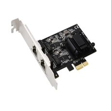 Adattatore di rete Gigabit 2.5G a doppia porta Desktop Chip 8125BG Adattatore di rete Ethernet per server ESXi Diskless PXE