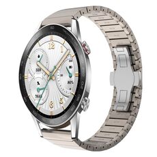 Per Honor Watch GS 3i 22mm Cinturino in lega con fibbia a farfalla con vernice a perline (colore titanio)