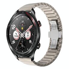 For Honor Watch Dream 22mm Cinturino per orologio in lega con fibbia a farfalla in vernice con perline (colore titanio)