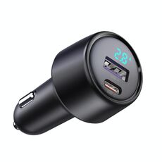 S-31 Accendisigari automatico con caricatore rapido per auto a doppia porta A+C da 65 W ad alta potenza
