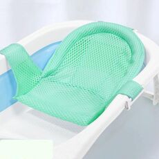 Supporto per rete da bagno per vasca da bagno per neonati Tappetino per doccia sospeso antiscivolo per neonato, stile: tipo T verde