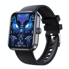 F16 2.0 pollici IP67 Monitoraggio sanitario impermeabile Chiamata Bluetooth Smart Watch (Nero)