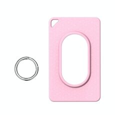 Per Samsung Galaxy SmartTag2 Custodia protettiva per scheda portatile in TPU anti-smarrimento (rosa)