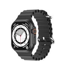 W800 Ultra Smart Watch con schermo a colori da 2,02 pollici, supporto monitoraggio della frequenza cardiaca / monitoraggio della pressione sanguigna (nero)