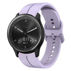 Per Garmin Vivomove Sport 20mm cinturino in silicone con cinturino (viola)