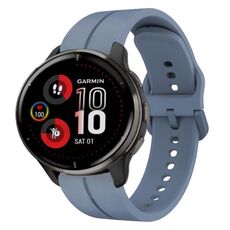 Per cinturino in silicone Garmin Venu 2 Plus da 20 mm (blu)