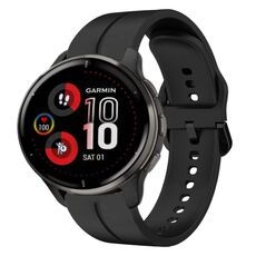 Per cinturino in silicone Garmin Venu 2 Plus 20mm Loop (nero)