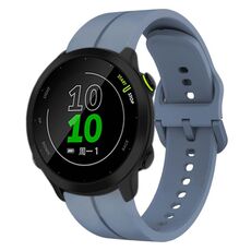 Per Garmin Forerunner 158 cinturino in silicone da 20 mm (blu)