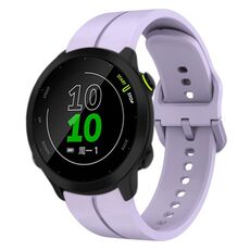 Per Garmin Forerunner 158 cinturino in silicone da 20 mm (viola)