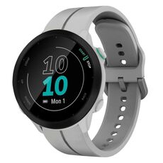 Per Garmin Forerunner 55 cinturino in silicone da 20 mm (grigio)