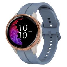 Per cinturino in silicone Garmin Venu 20mm Loop (blu)