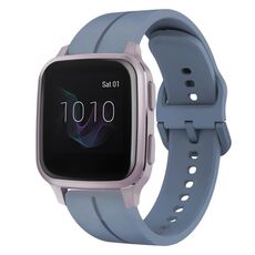 Per cinturino in silicone Garmin Venu SQ 20mm Loop (blu)