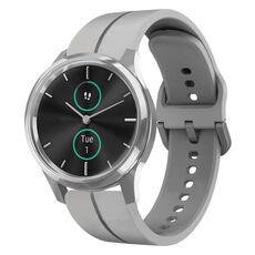 Per cinturino Garminmove Luxe 20mm Loop in silicone (grigio)