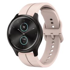 Per cinturino in silicone da 20 mm stile Garminmove (rosa)